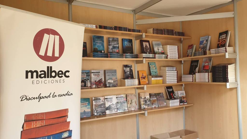 Autores MALBEC se mueven con éxito en la Feria del Libro de&nbsp;Murcia