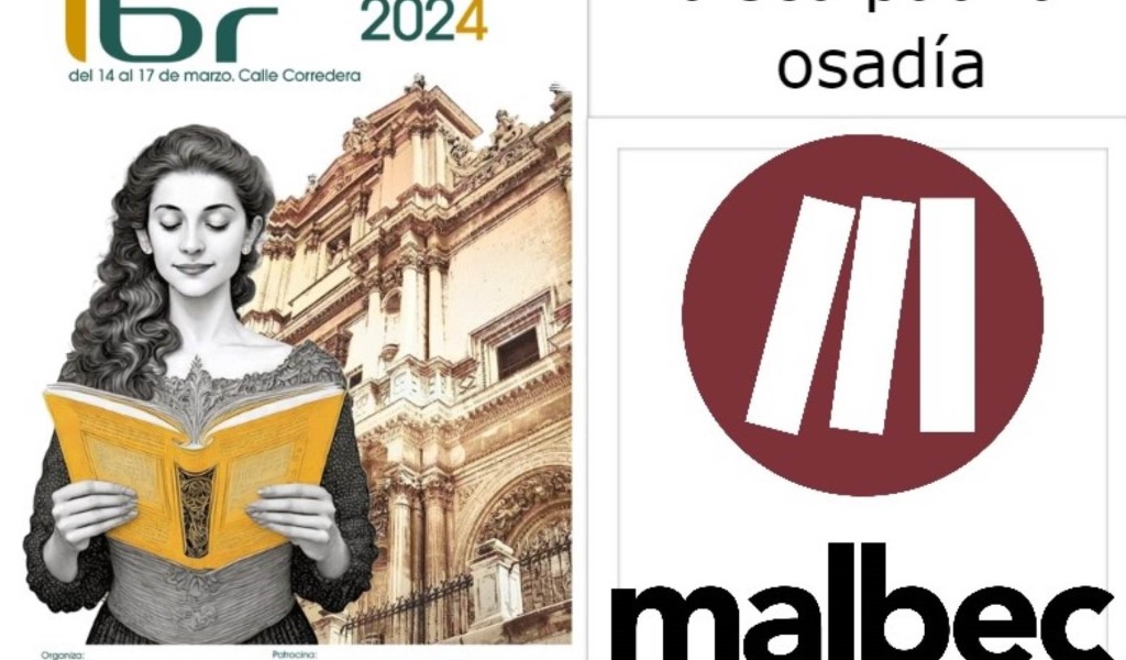 MALBEC en la Feria del Libro de Lorca&nbsp;2024